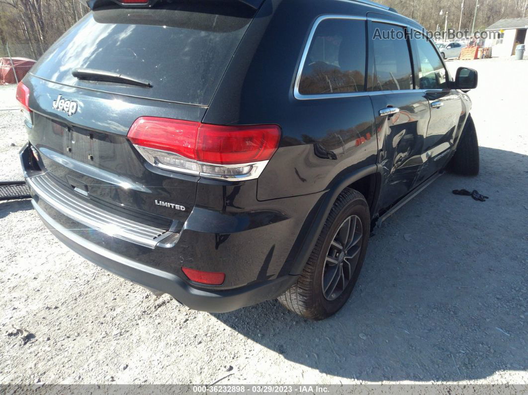 2017 Jeep Grand Cherokee Limited 4x4 Black vin: 1C4RJFBG6HC886983