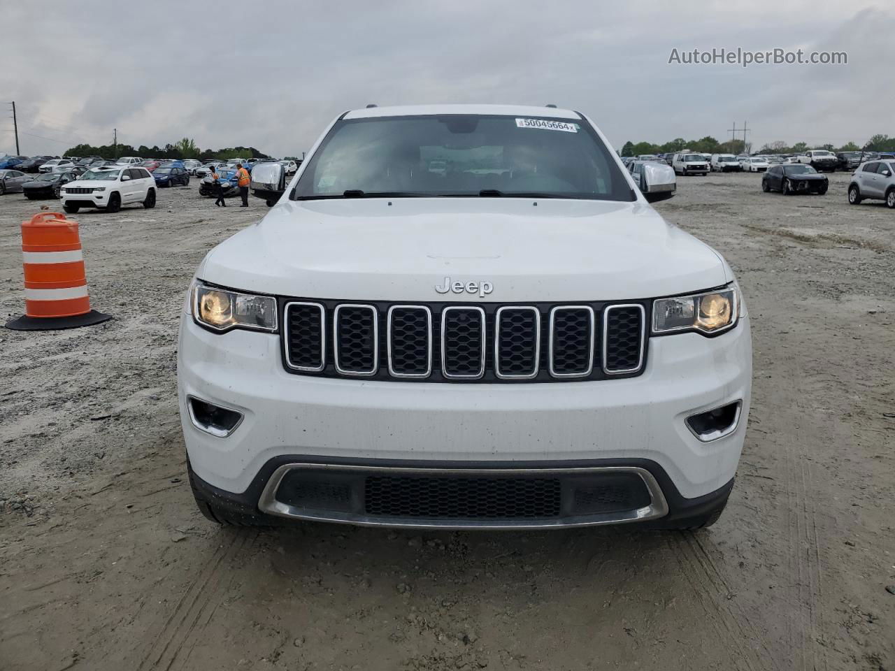 2019 Jeep Grand Cherokee Limited White vin: 1C4RJFBG6KC532100