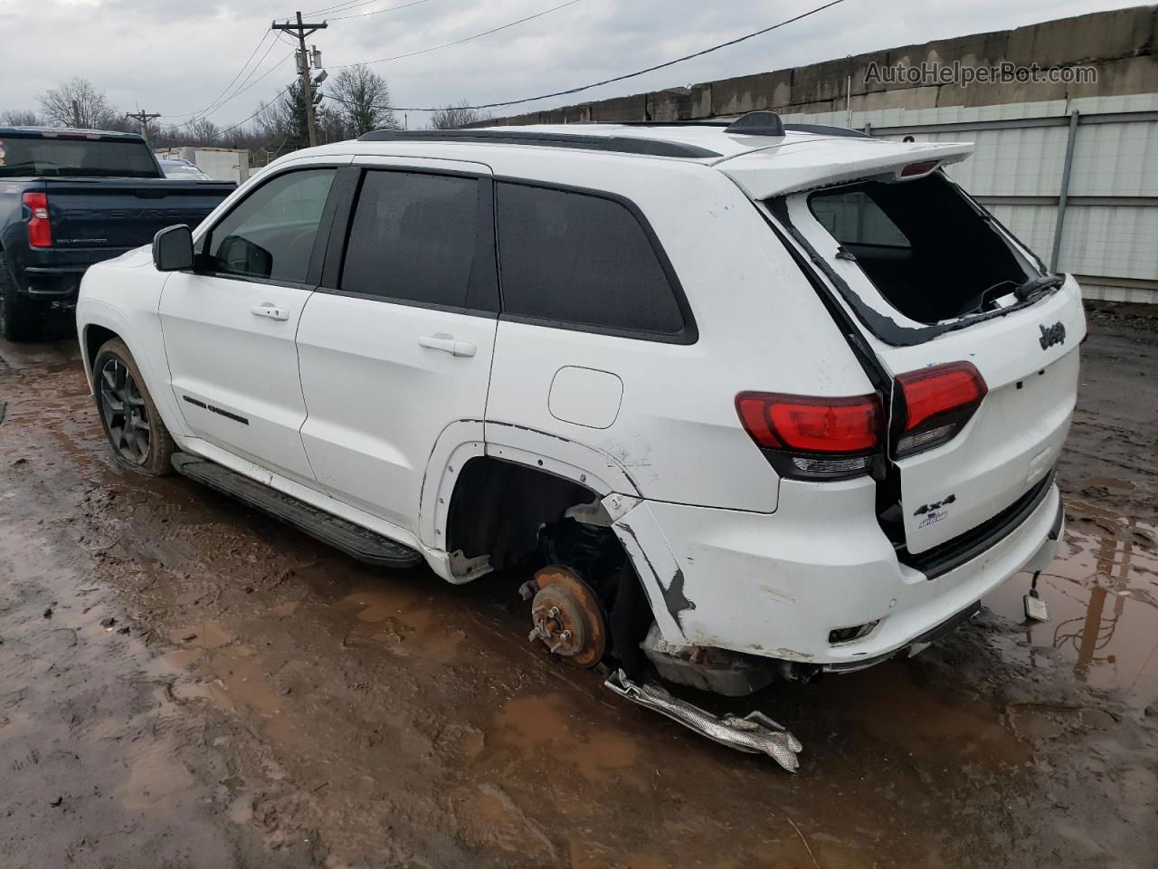 2019 Jeep Grand Cherokee Limited Белый vin: 1C4RJFBG6KC667867