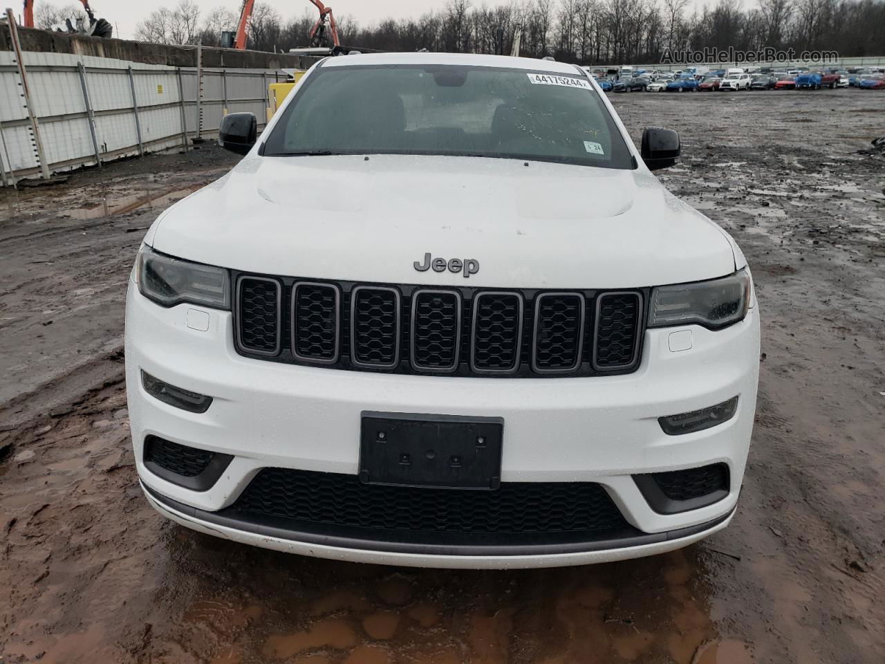 2019 Jeep Grand Cherokee Limited White vin: 1C4RJFBG6KC667867