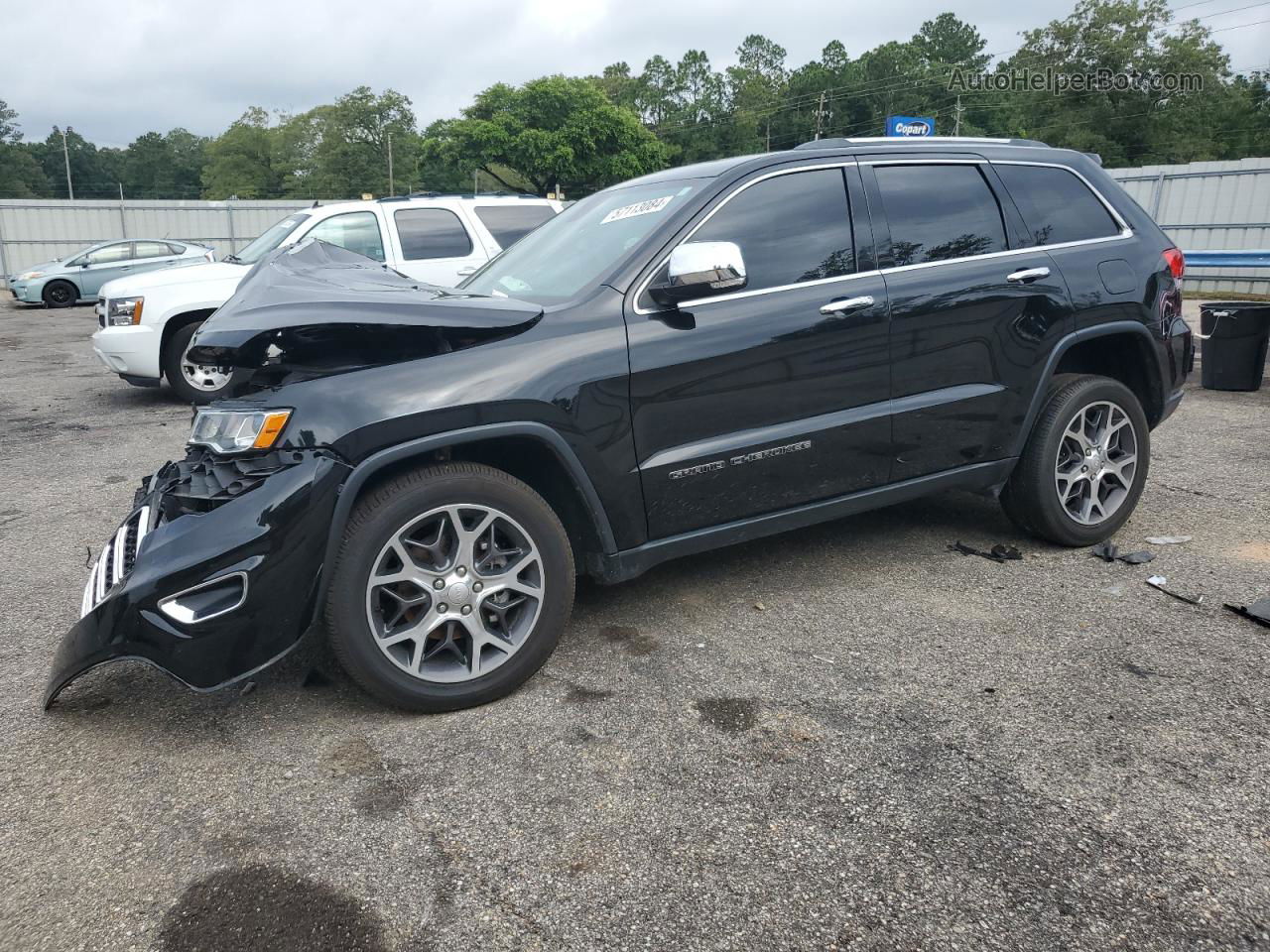 2019 Jeep Grand Cherokee Limited Black vin: 1C4RJFBG6KC745693