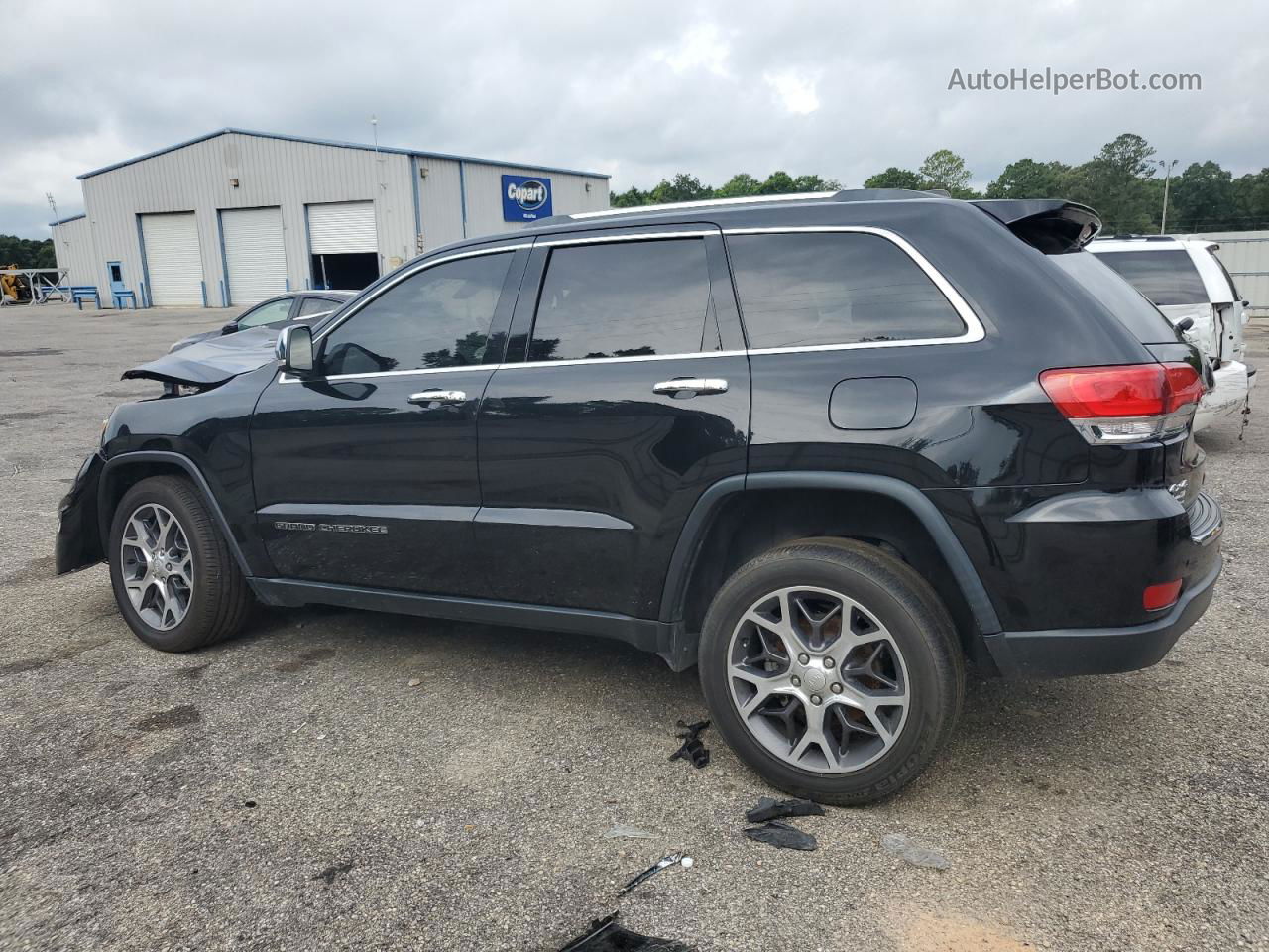 2019 Jeep Grand Cherokee Limited Black vin: 1C4RJFBG6KC745693