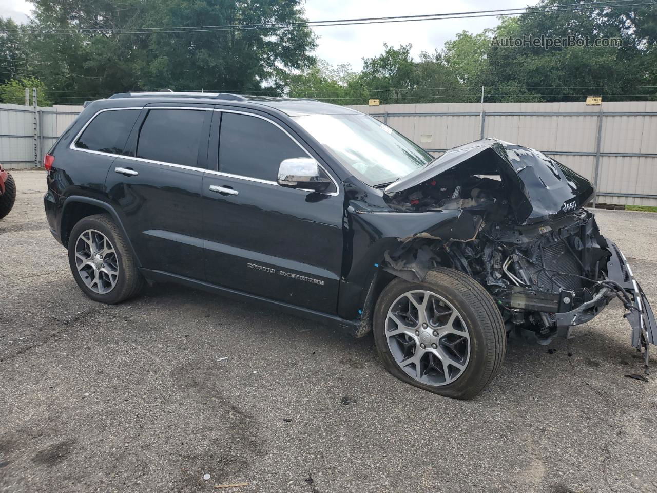 2019 Jeep Grand Cherokee Limited Black vin: 1C4RJFBG6KC745693