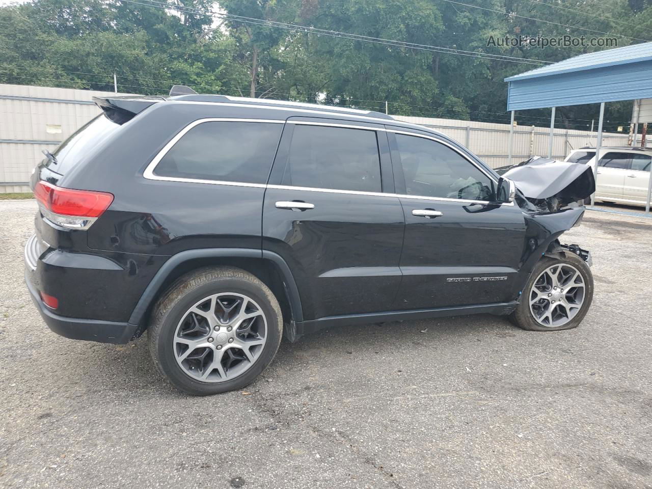 2019 Jeep Grand Cherokee Limited Black vin: 1C4RJFBG6KC745693