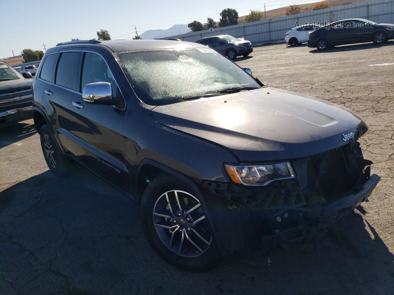 2019 Jeep Grand Cherokee Limited Gray vin: 1C4RJFBG6KC765829