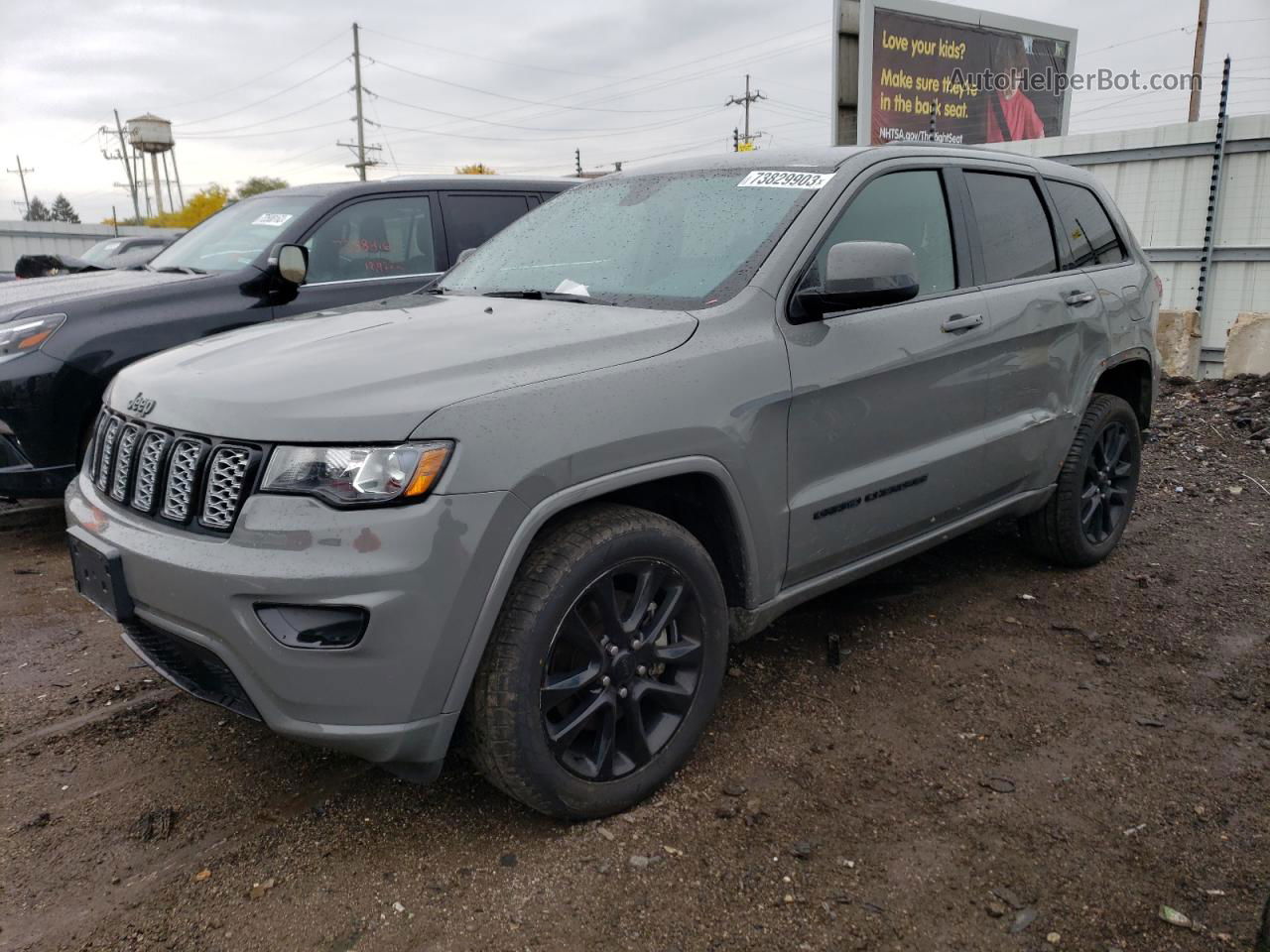 2021 Jeep Grand Cherokee Limited Gray vin: 1C4RJFBG6MC580070