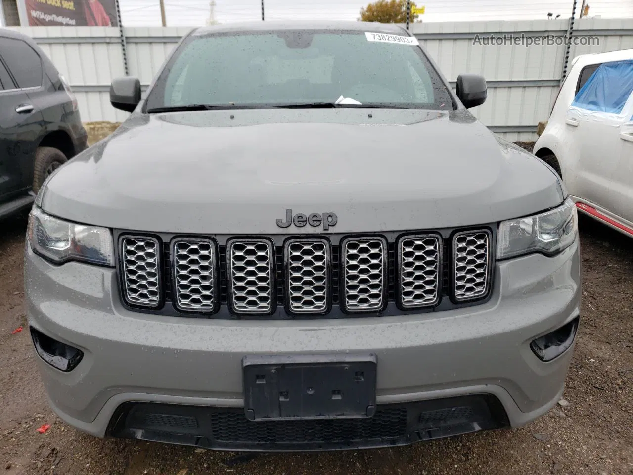 2021 Jeep Grand Cherokee Limited Серый vin: 1C4RJFBG6MC580070