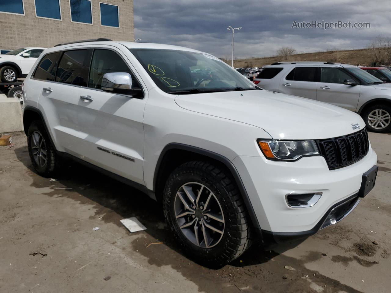 2021 Jeep Grand Cherokee Limited White vin: 1C4RJFBG6MC664809