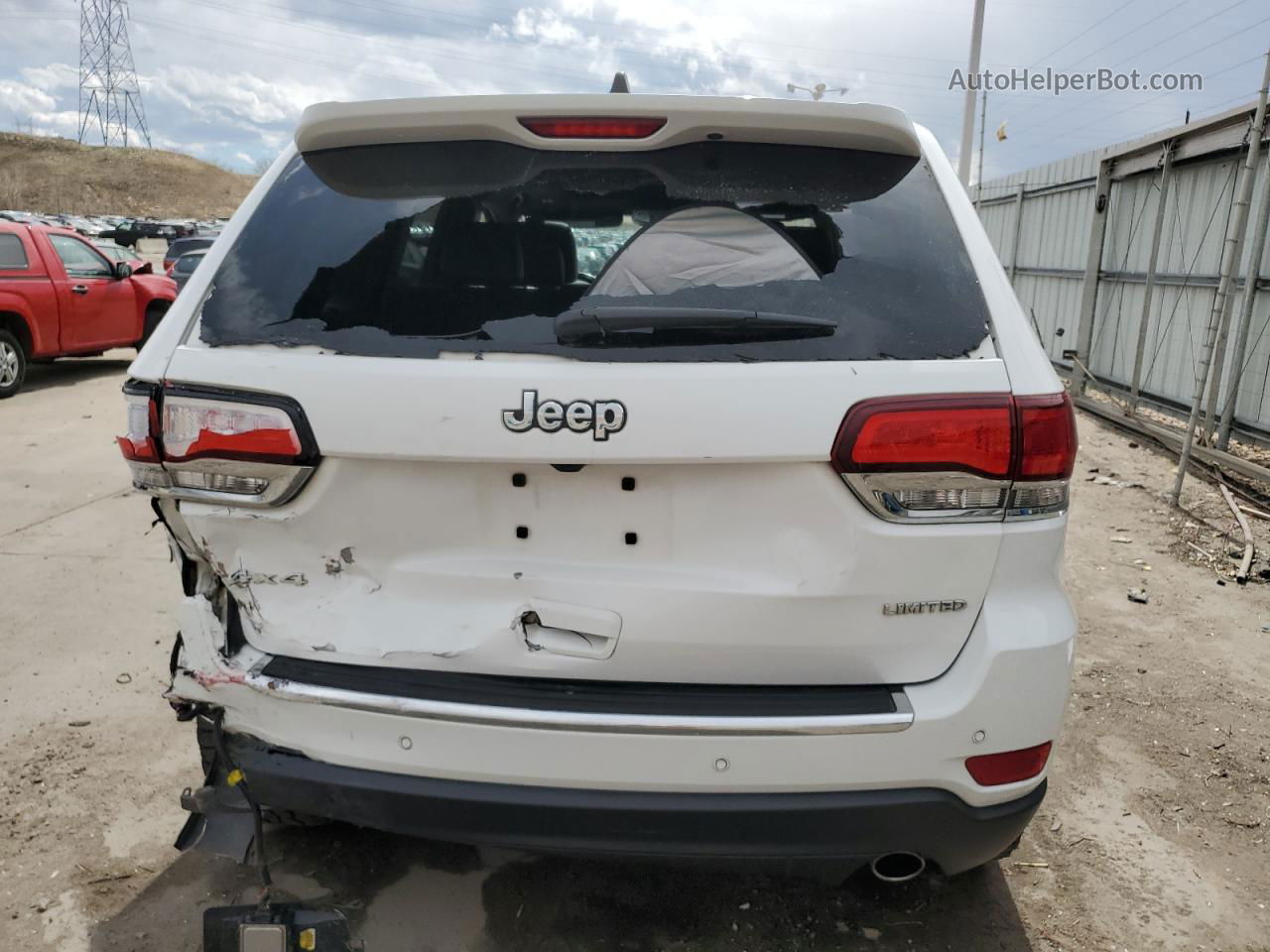 2021 Jeep Grand Cherokee Limited White vin: 1C4RJFBG6MC664809