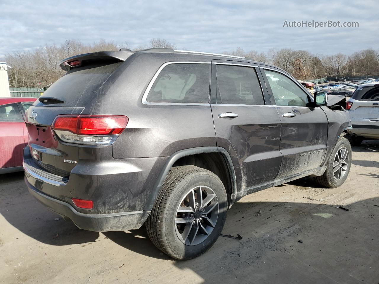 2021 Jeep Grand Cherokee Limited Gray vin: 1C4RJFBG6MC716911