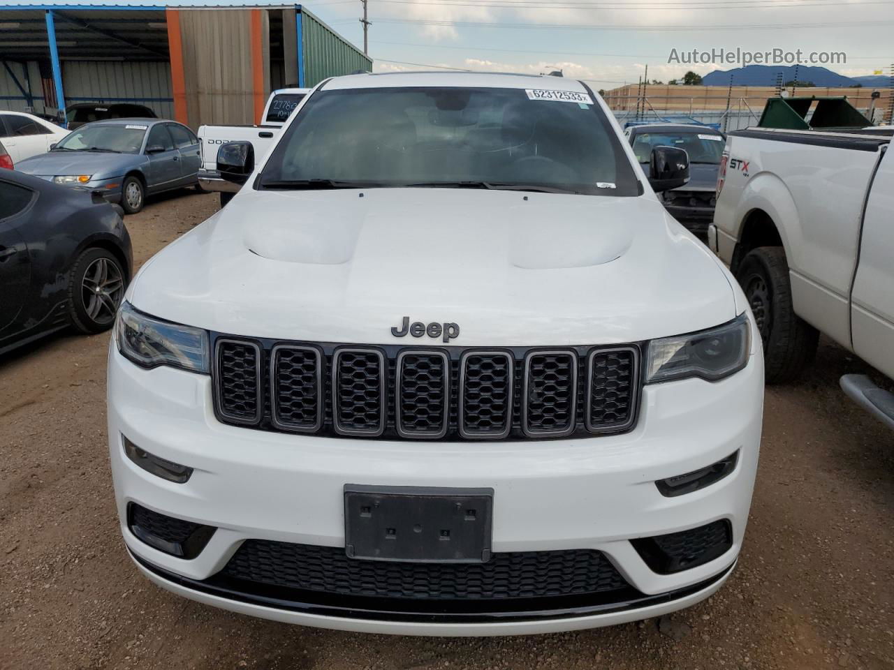 2021 Jeep Grand Cherokee Limited White vin: 1C4RJFBG6MC730341