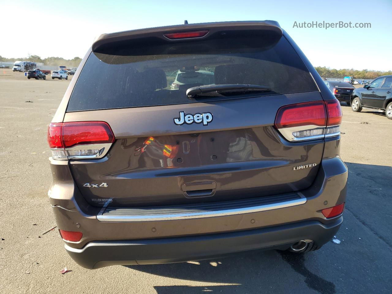 2021 Jeep Grand Cherokee Limited Brown vin: 1C4RJFBG6MC758138