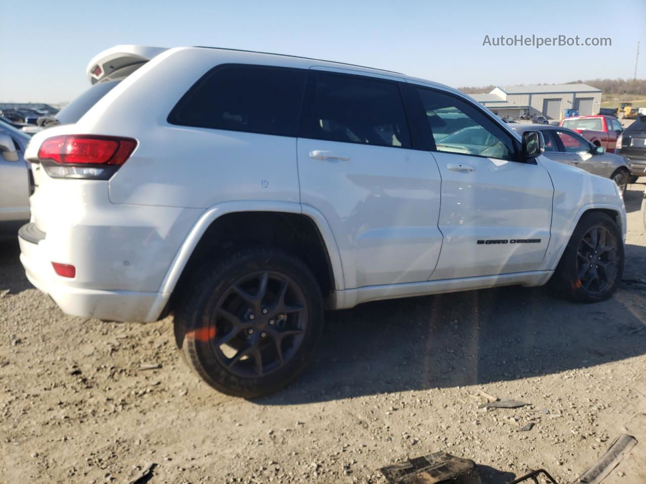 2021 Jeep Grand Cherokee Limited White vin: 1C4RJFBG6MC768068