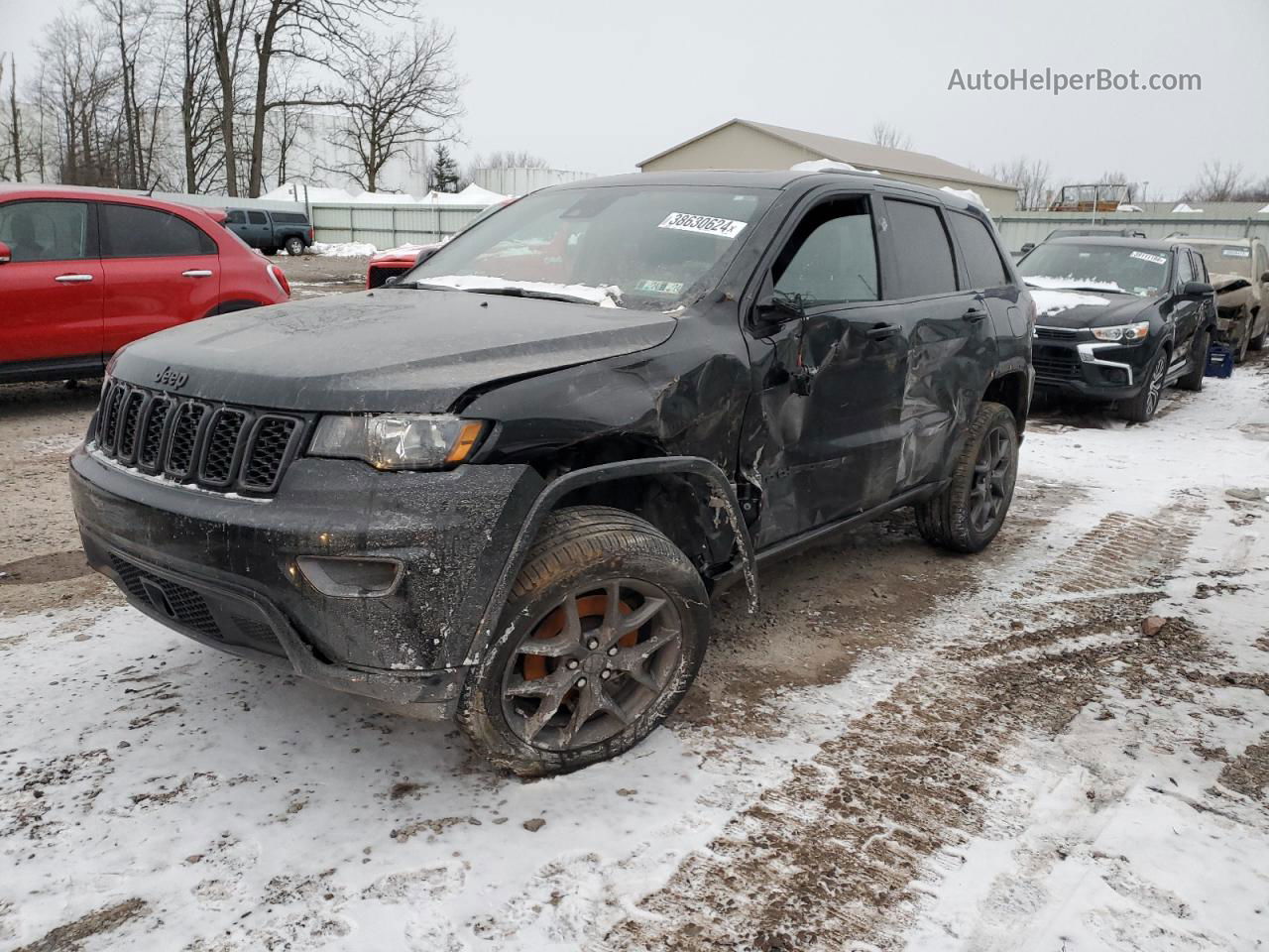 2021 Jeep Grand Cherokee Limited Black vin: 1C4RJFBG6MC890865