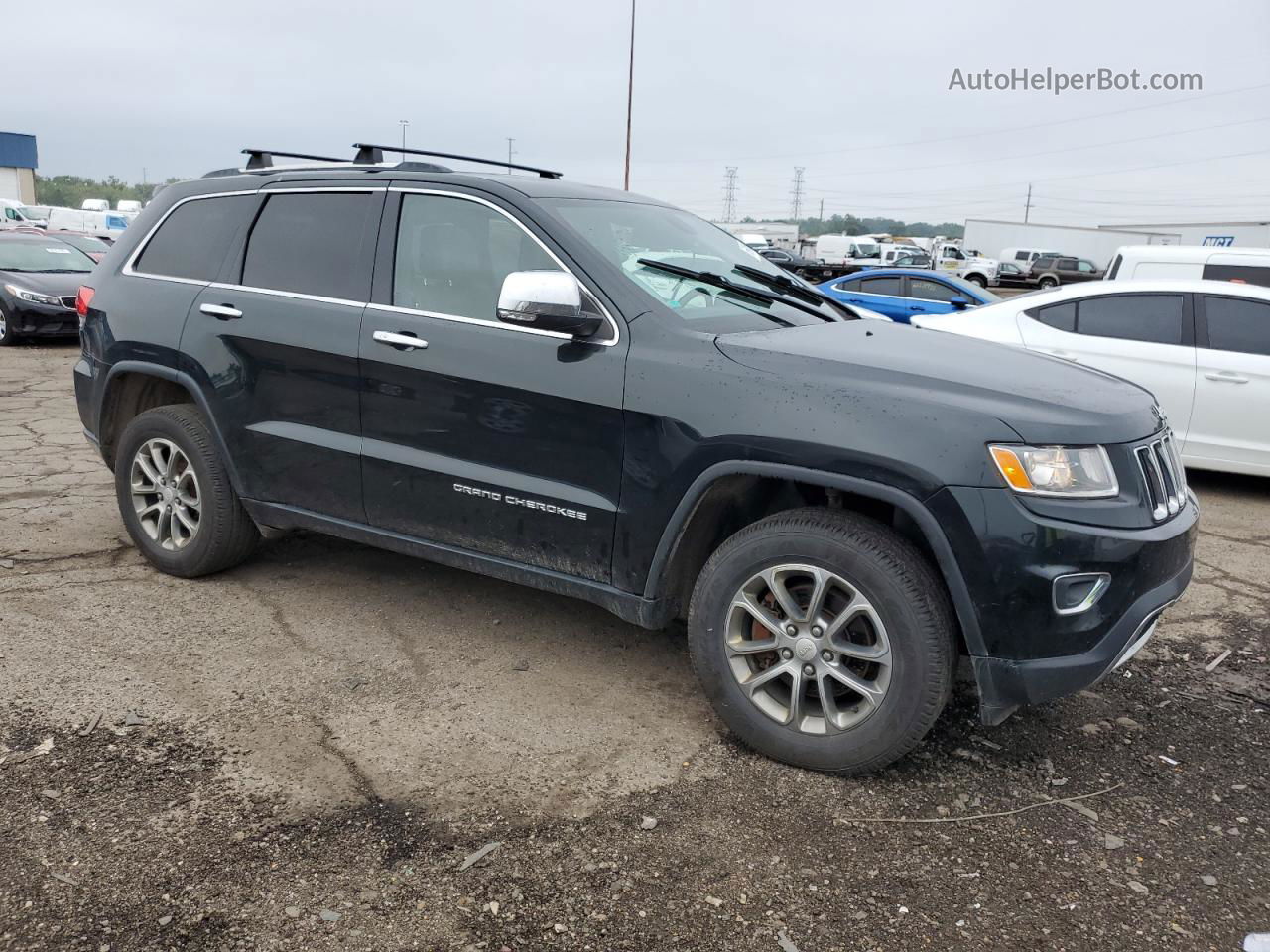 2014 Jeep Grand Cherokee Limited Черный vin: 1C4RJFBG7EC299350