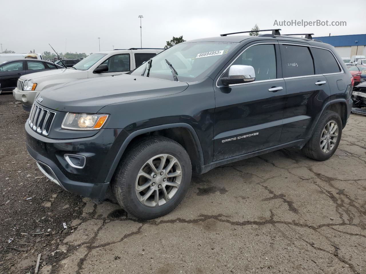 2014 Jeep Grand Cherokee Limited Черный vin: 1C4RJFBG7EC299350