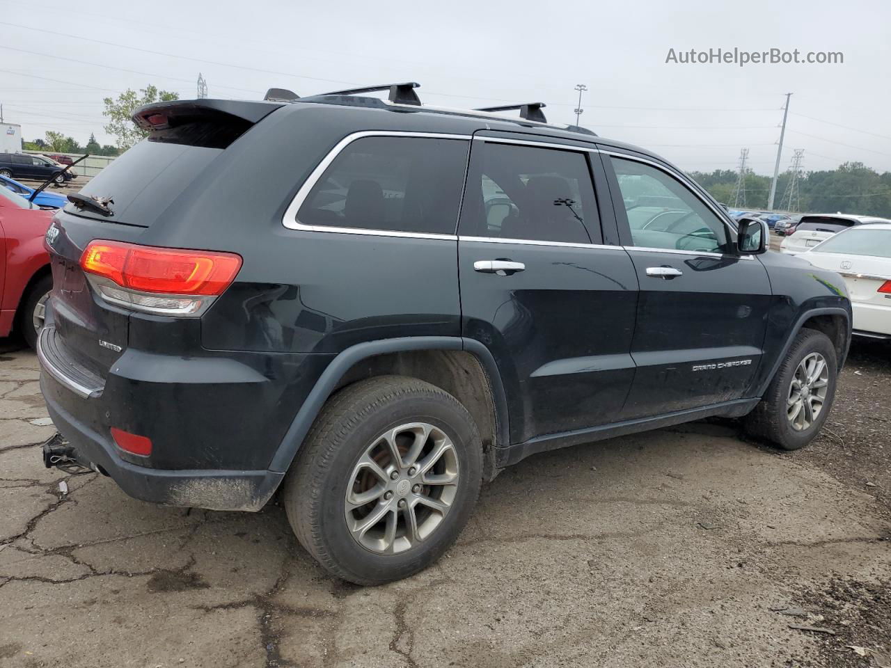 2014 Jeep Grand Cherokee Limited Черный vin: 1C4RJFBG7EC299350