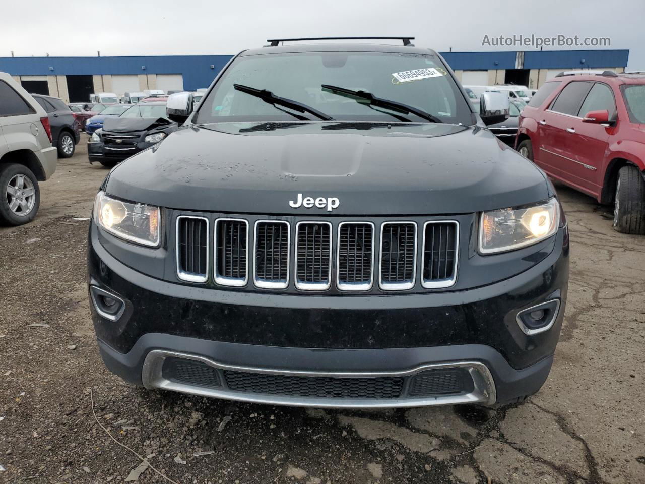 2014 Jeep Grand Cherokee Limited Черный vin: 1C4RJFBG7EC299350