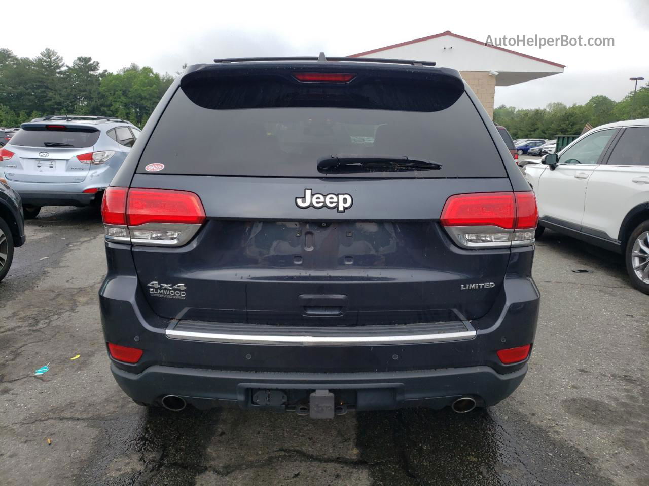 2014 Jeep Grand Cherokee Limited Blue vin: 1C4RJFBG7EC347171