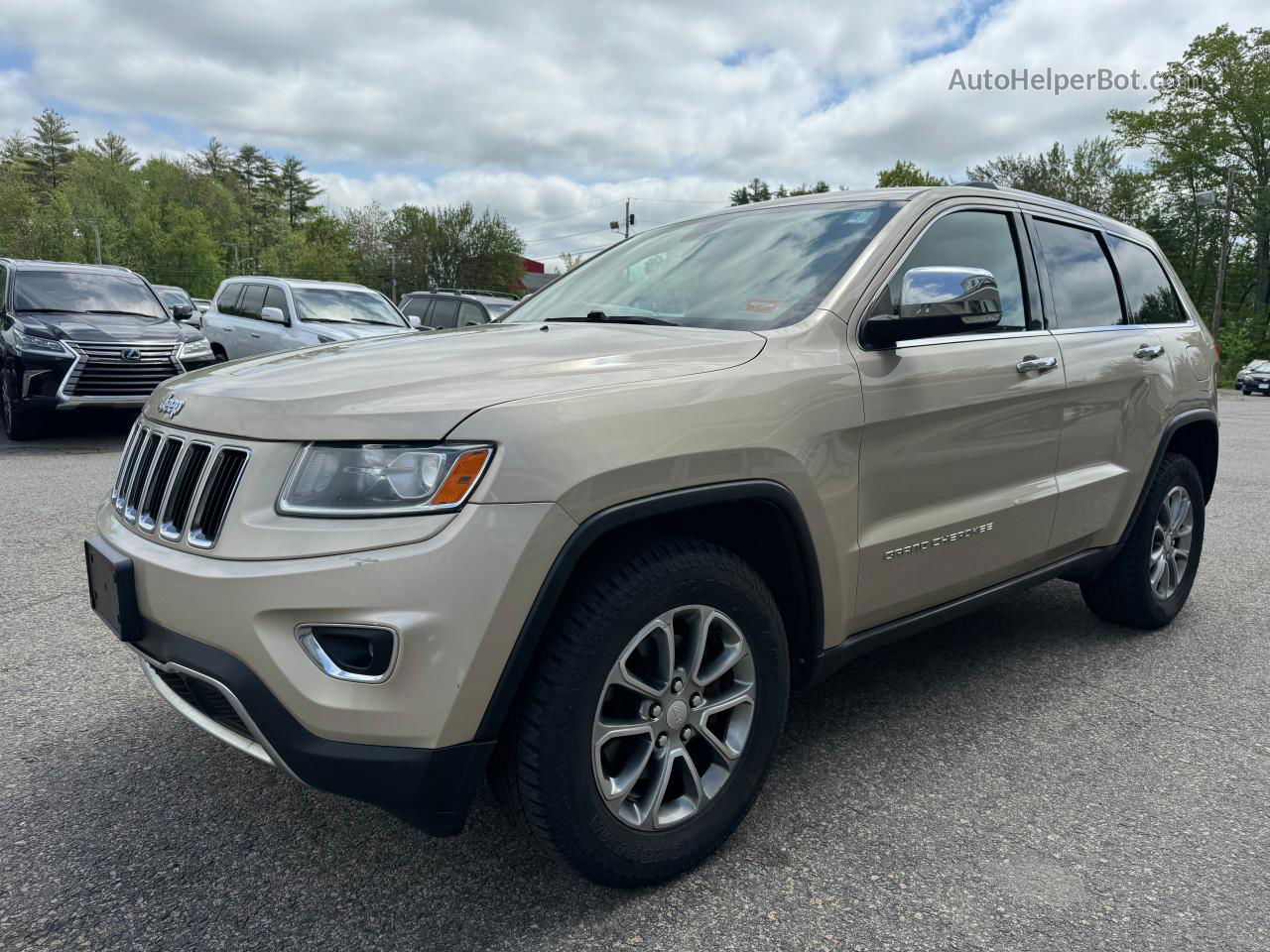 2014 Jeep Grand Cherokee Limited Gold vin: 1C4RJFBG7EC508912