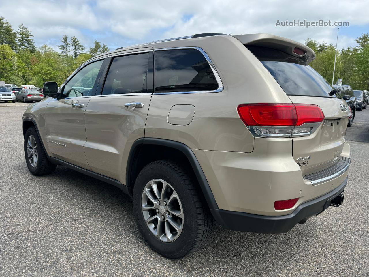 2014 Jeep Grand Cherokee Limited Gold vin: 1C4RJFBG7EC508912