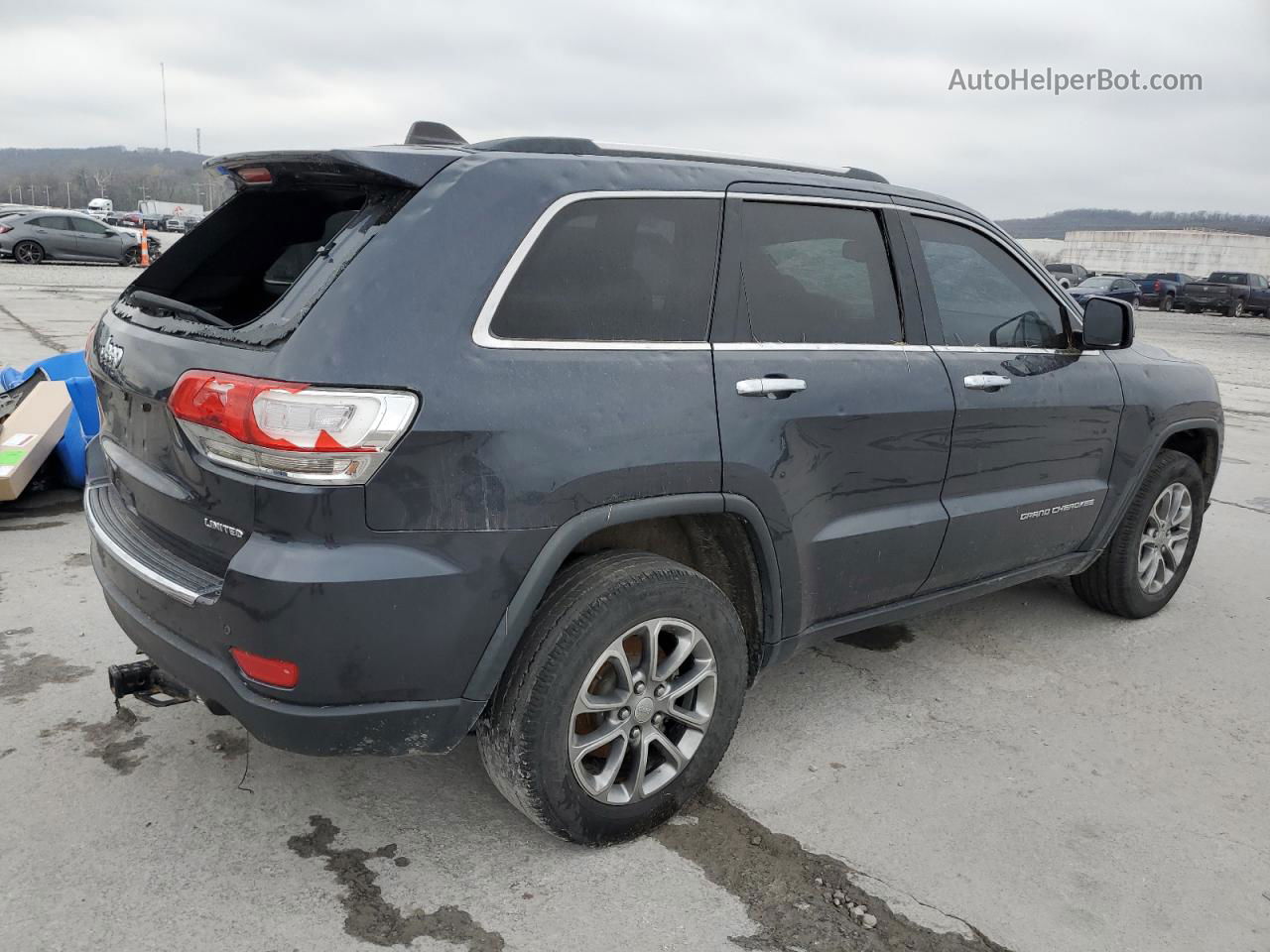 2014 Jeep Grand Cherokee Limited Charcoal vin: 1C4RJFBG7EC558077