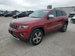 2014 Jeep Grand Cherokee Limited Burgundy vin: 1C4RJFBG7EC568365