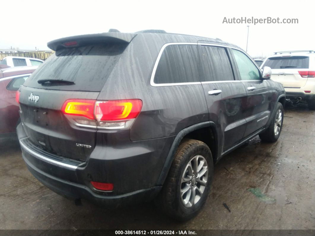 2015 Jeep Grand Cherokee Limited Black vin: 1C4RJFBG7FC173622