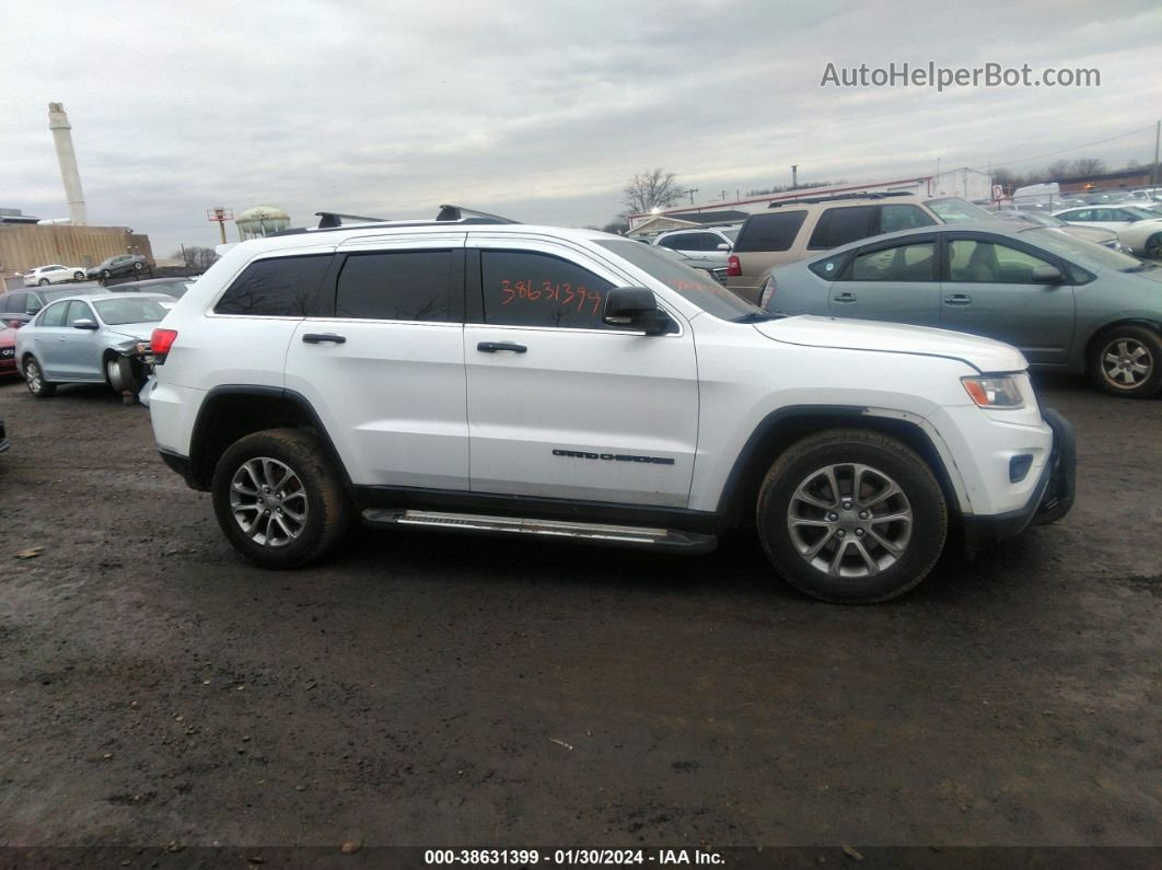 2015 Jeep Grand Cherokee Limited White vin: 1C4RJFBG7FC609126