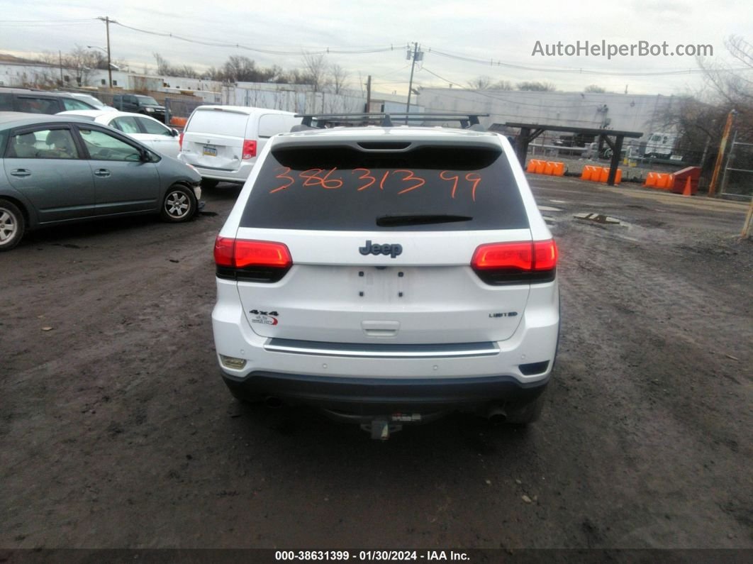 2015 Jeep Grand Cherokee Limited White vin: 1C4RJFBG7FC609126