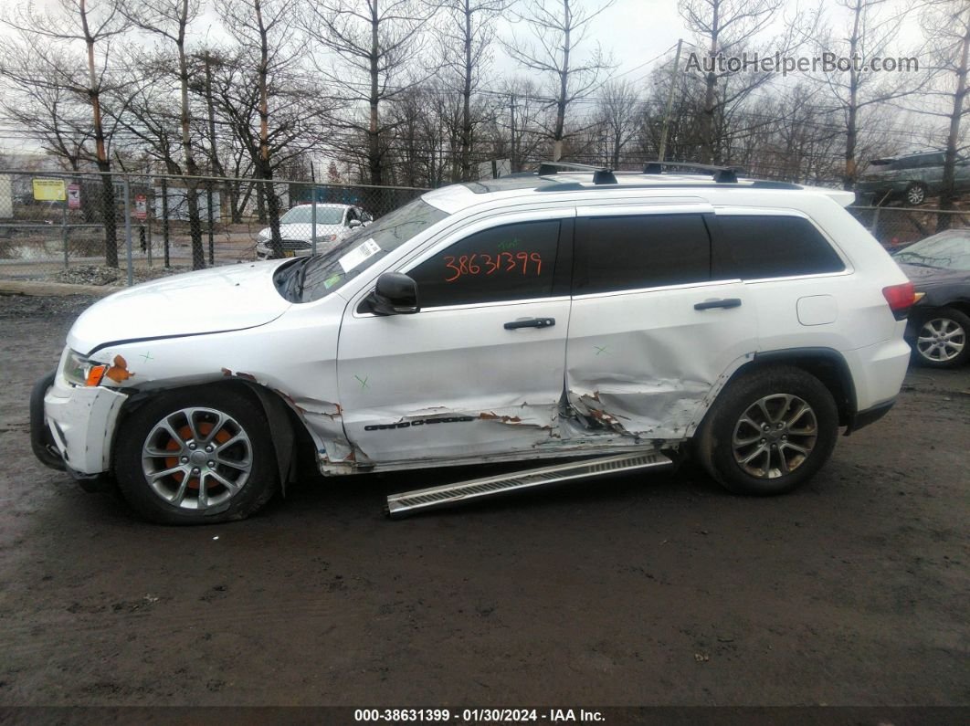 2015 Jeep Grand Cherokee Limited White vin: 1C4RJFBG7FC609126