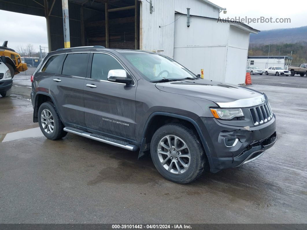 2015 Jeep Grand Cherokee Limited Gray vin: 1C4RJFBG7FC626136