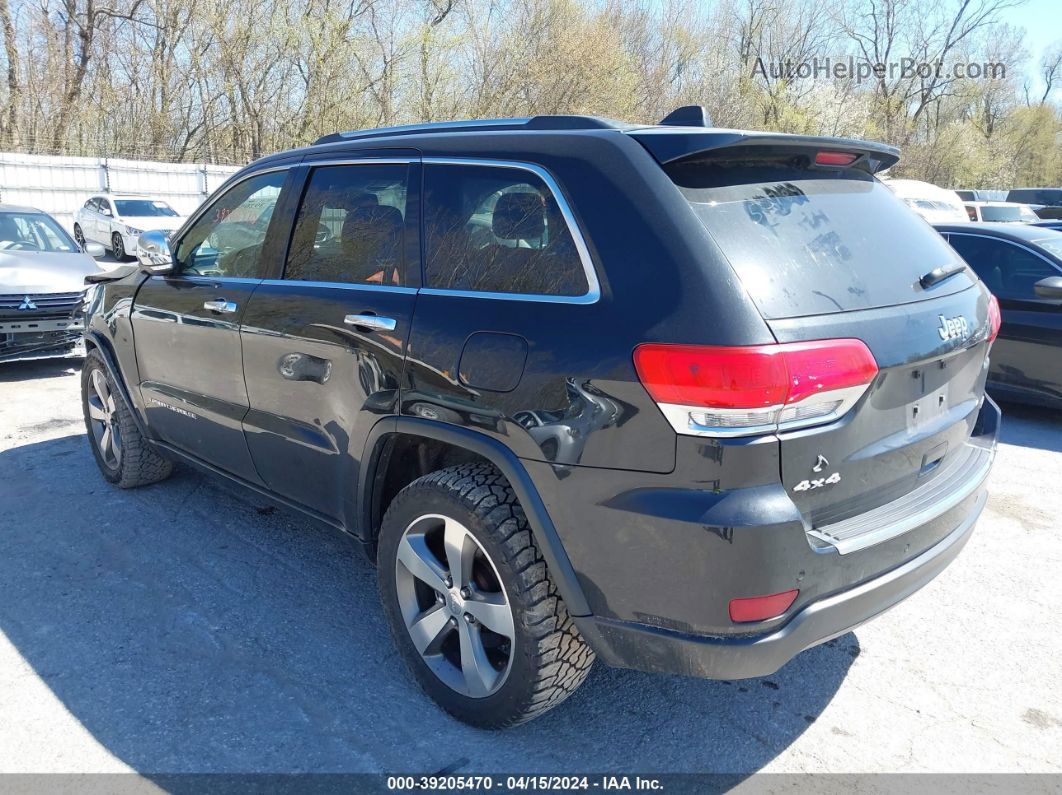 2015 Jeep Grand Cherokee Limited Black vin: 1C4RJFBG7FC650789