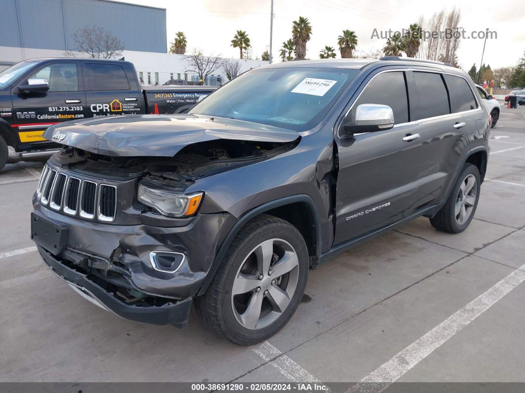 2015 Jeep Grand Cherokee Limited Серый vin: 1C4RJFBG7FC940997