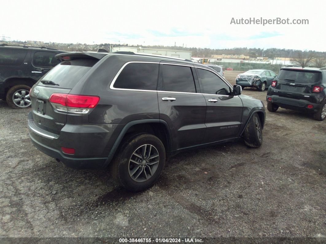 2017 Jeep Grand Cherokee Limited 4x4 Gray vin: 1C4RJFBG7HC836822