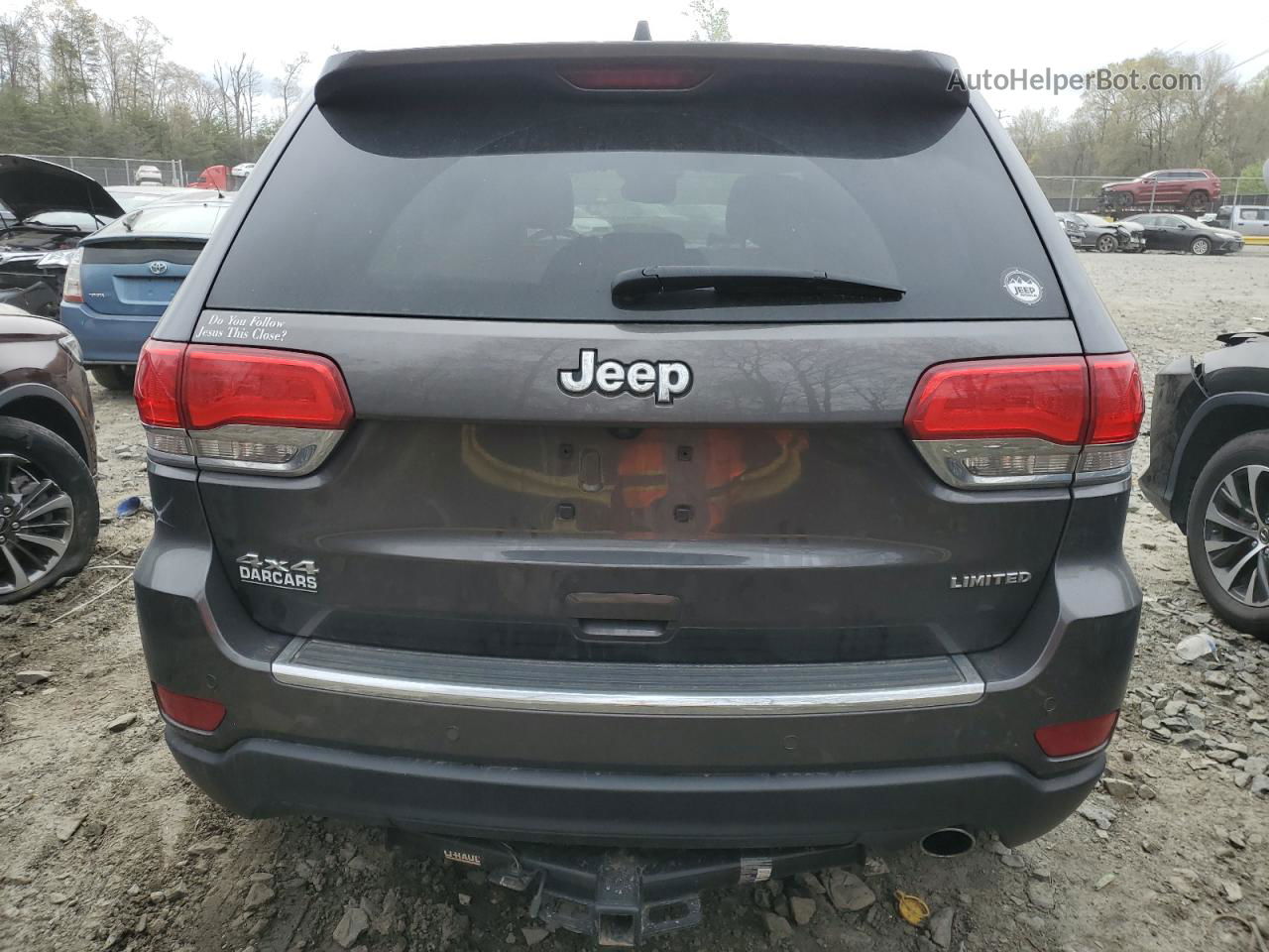 2019 Jeep Grand Cherokee Limited Charcoal vin: 1C4RJFBG7KC610920