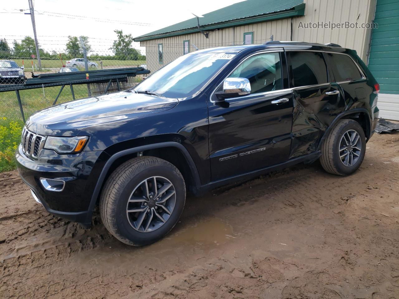 2019 Jeep Grand Cherokee Limited Black vin: 1C4RJFBG7KC639026