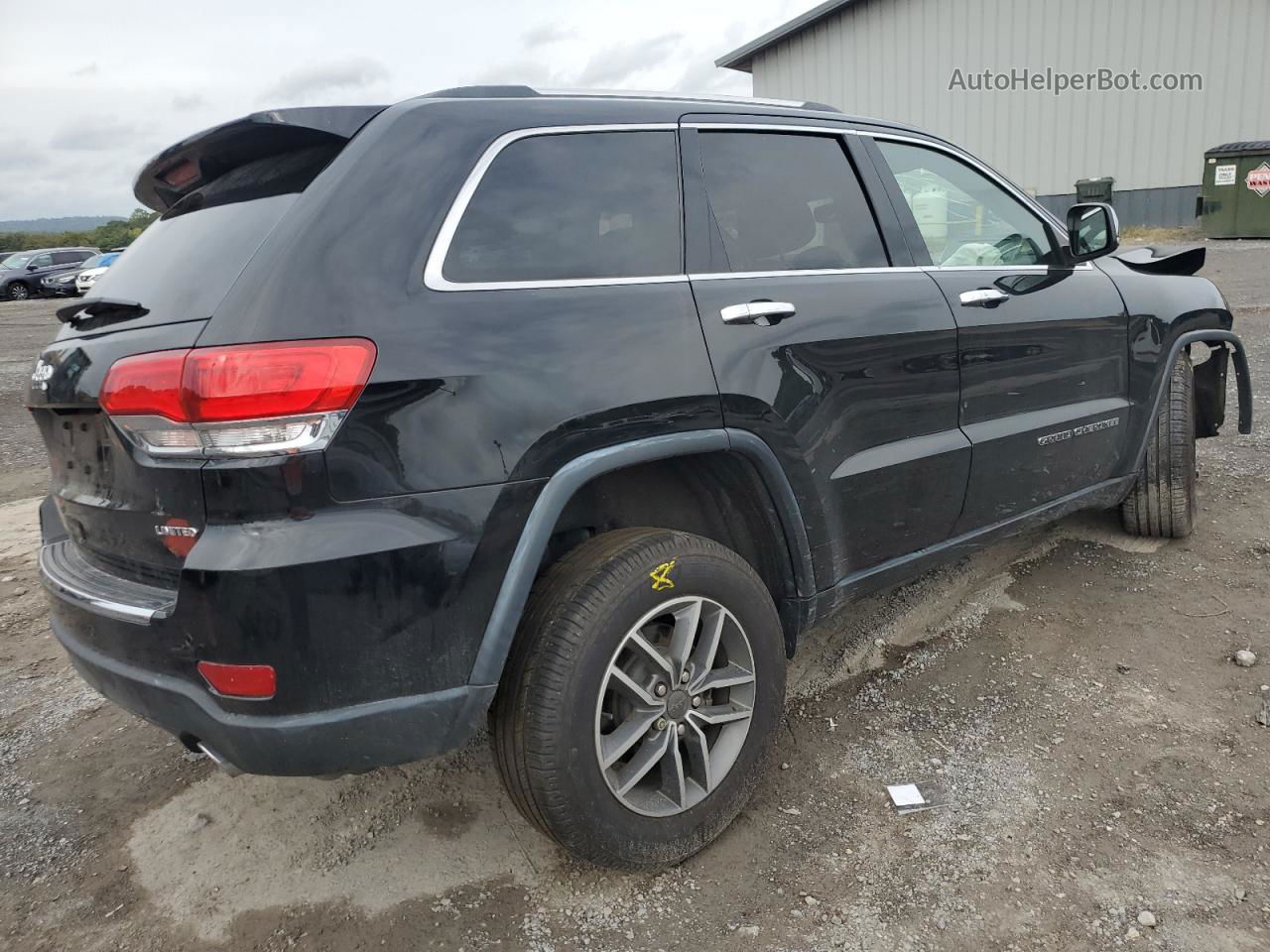 2019 Jeep Grand Cherokee Limited Черный vin: 1C4RJFBG7KC696052