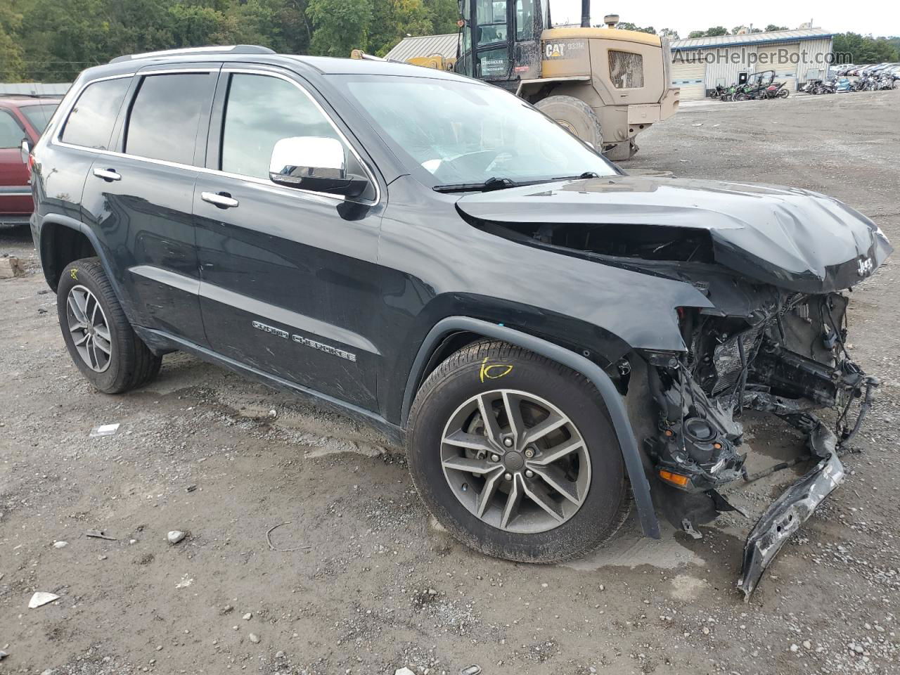 2019 Jeep Grand Cherokee Limited Black vin: 1C4RJFBG7KC696052