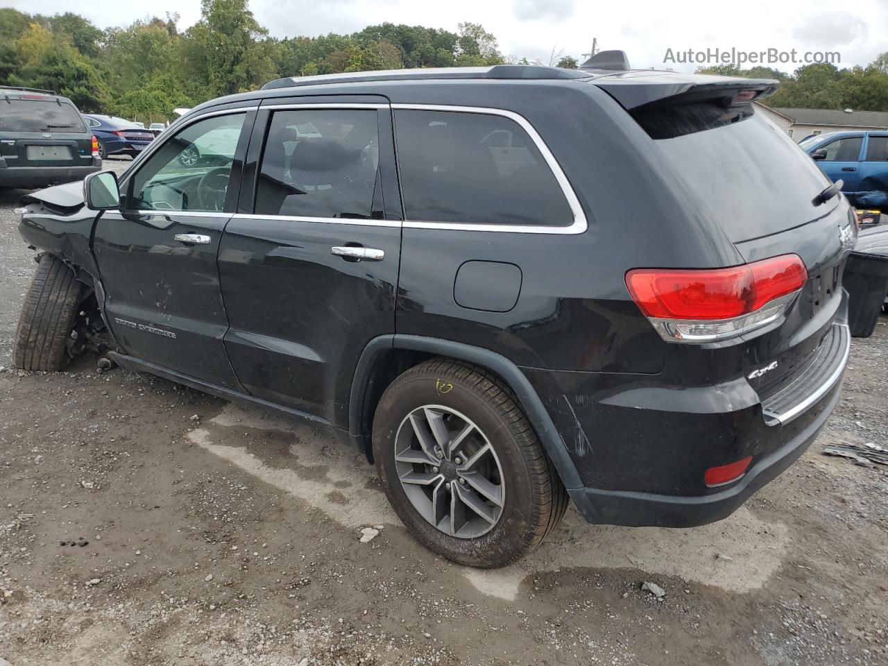 2019 Jeep Grand Cherokee Limited Black vin: 1C4RJFBG7KC696052