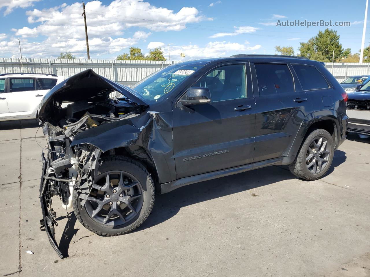 2019 Jeep Grand Cherokee Limited Черный vin: 1C4RJFBG7KC842210