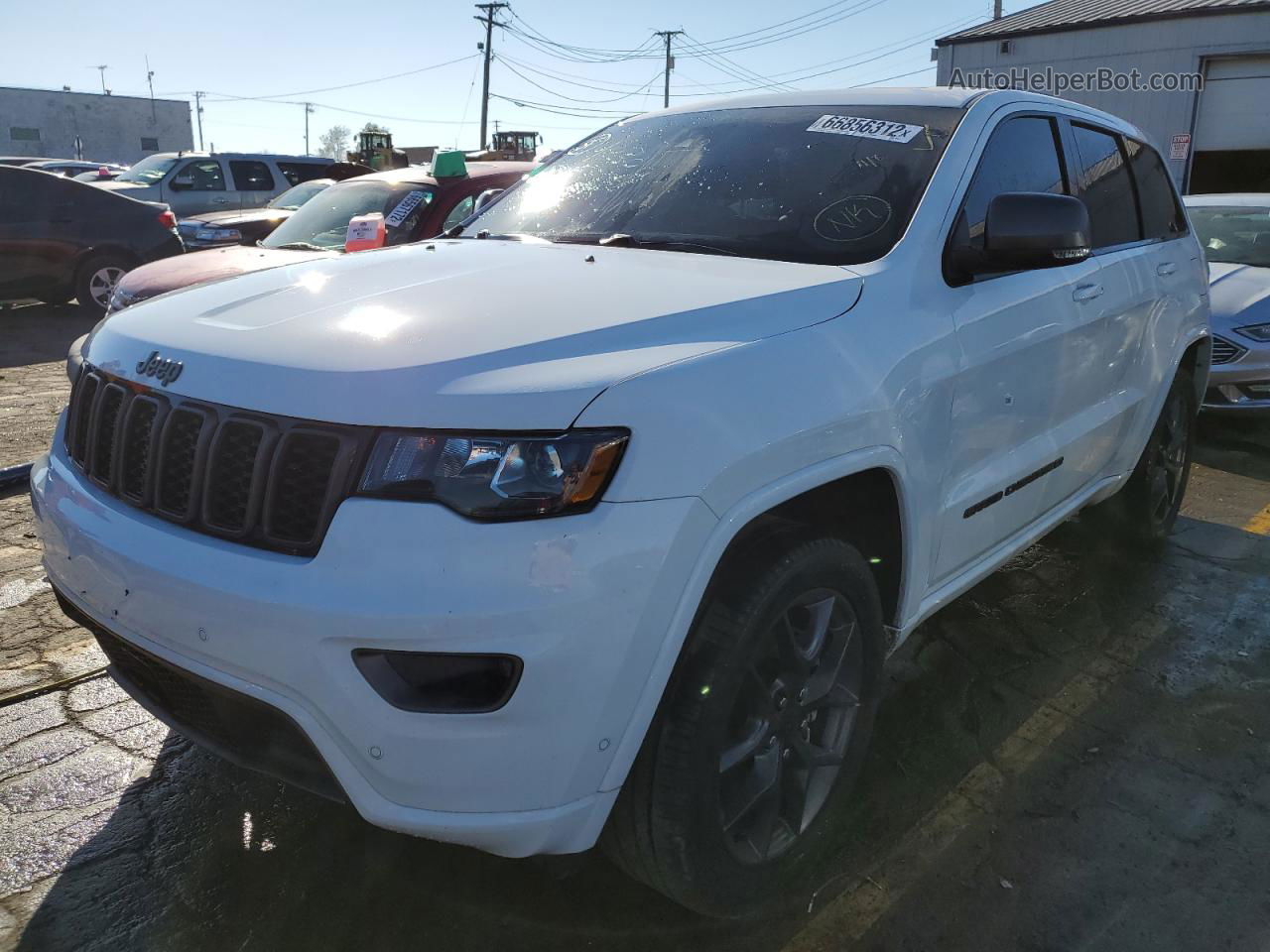 2021 Jeep Grand Cherokee Limited White vin: 1C4RJFBG7MC559633