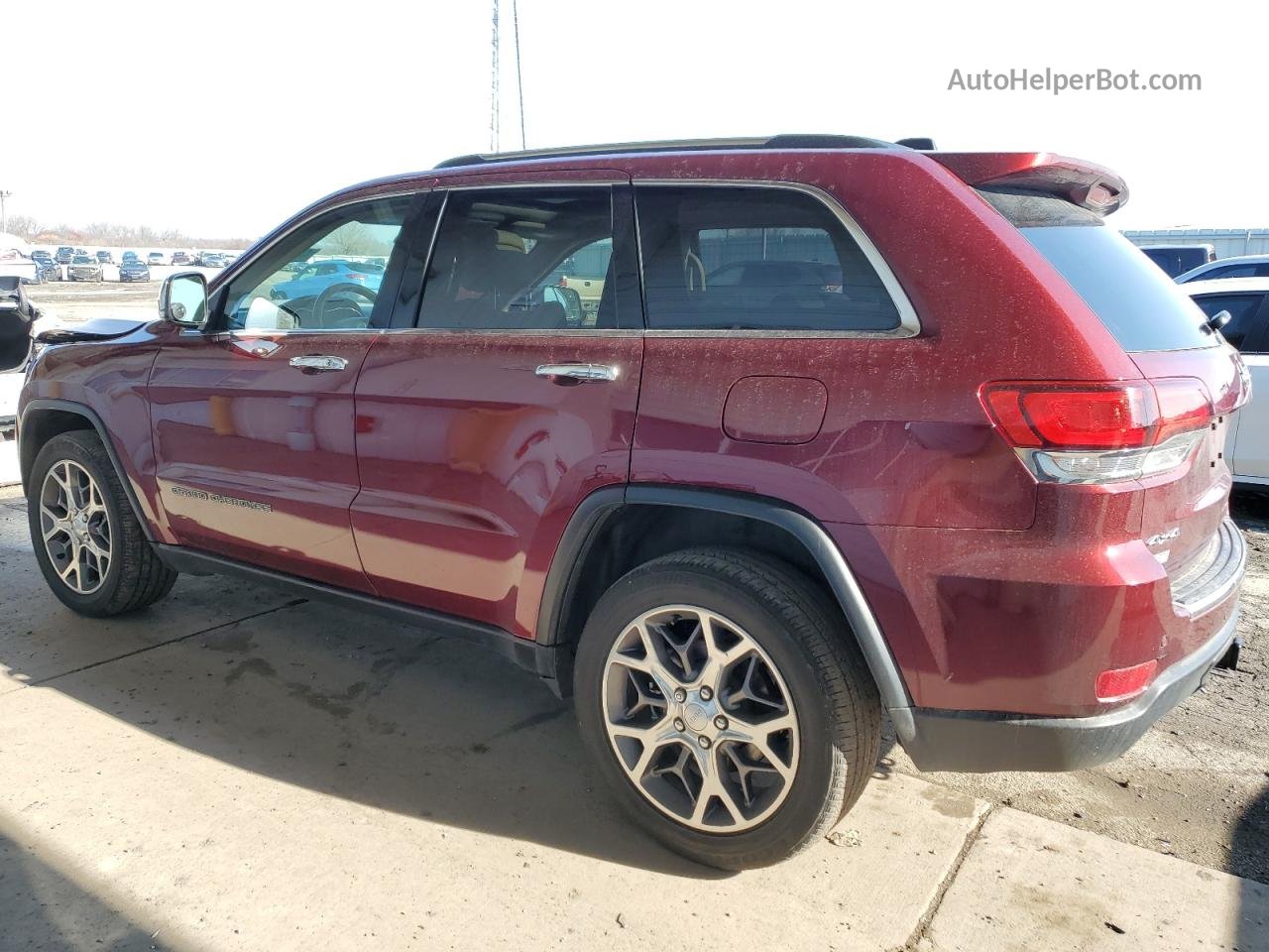 2021 Jeep Grand Cherokee Limited Red vin: 1C4RJFBG7MC566209