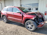 2021 Jeep Grand Cherokee Limited Red vin: 1C4RJFBG7MC566209