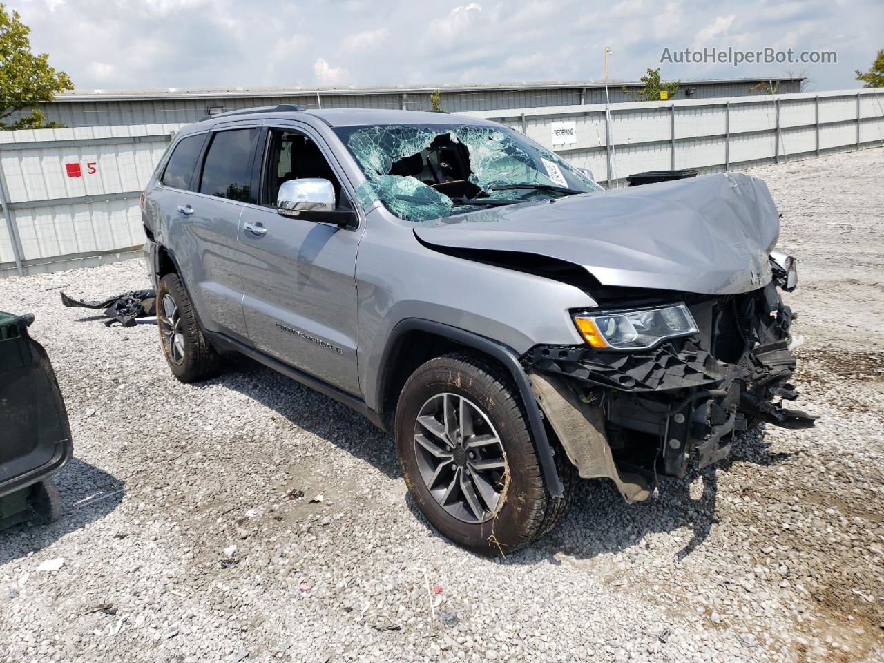 2021 Jeep Grand Cherokee Limited Silver vin: 1C4RJFBG7MC627977