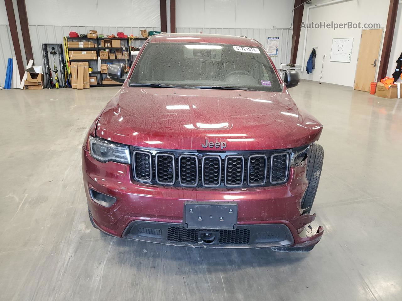 2021 Jeep Grand Cherokee Limited Red vin: 1C4RJFBG7MC652653