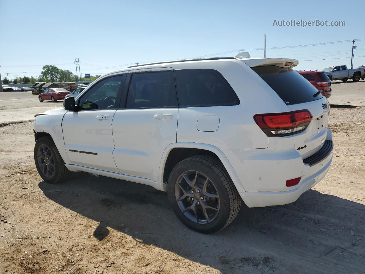 2021 Jeep Grand Cherokee Limited White vin: 1C4RJFBG7MC710597