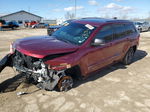 2021 Jeep Grand Cherokee Limited Burgundy vin: 1C4RJFBG7MC857857