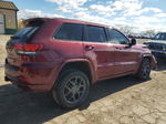 2021 Jeep Grand Cherokee Limited Burgundy vin: 1C4RJFBG7MC857857