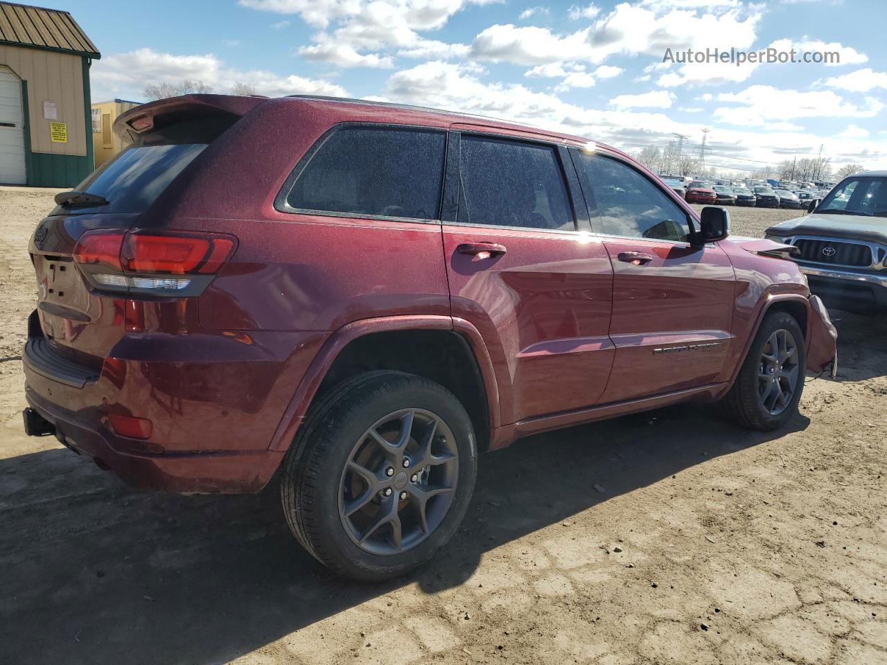 2021 Jeep Grand Cherokee Limited Burgundy vin: 1C4RJFBG7MC857857